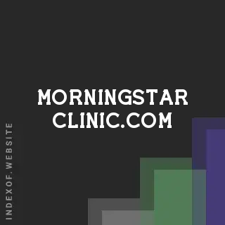 morningstar-clinic.com by Totoy Garcia site -  Indexof