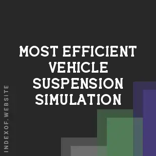 Most Efficient Vehicle Suspension Simulation: Raycast vs. Constraints