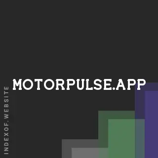 motorpulse.app by Shantel Walters site -  Indexof