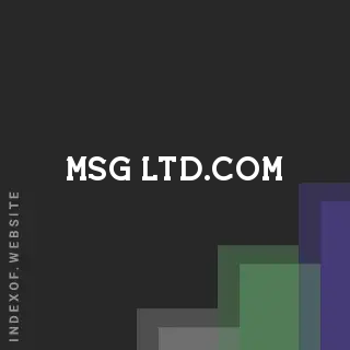 msg-ltd.com by Pantelis Maitis site -  Indexof