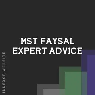 Mst Faysal Expert Advice | Indexof