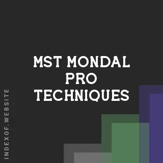 Mst Mondal Pro Techniques | Indexof