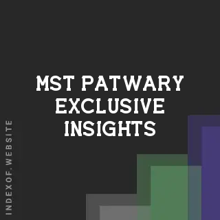 Mst Patwary Exclusive Insights | Indexof