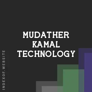 Mudather Kamal Technology | Indexof