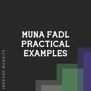 Muna Fadl Practical Examples | Indexof