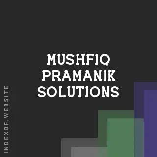 Mushfiq Pramanik Solutions | Indexof