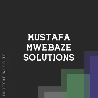 Mustafa Mwebaze Solutions | Indexof