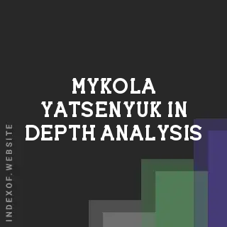 Mykola Yatsenyuk In-Depth Analysis | Indexof