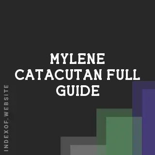 Mylene Catacutan Full Guide | Indexof