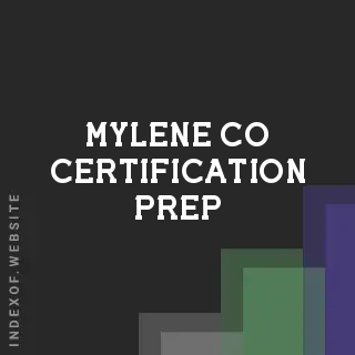 Mylene Co Certification Prep | Indexof