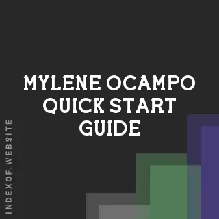 Mylene Ocampo Quick Start Guide | Indexof