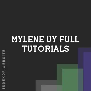 Mylene Uy Full Tutorials | Indexof