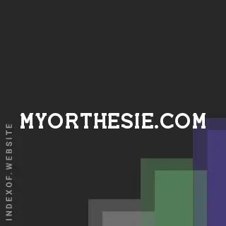 myorthesie.com by Salvatore Ferri site -  Indexof
