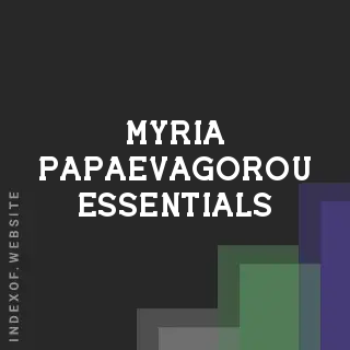Myria Papaevagorou Essentials | Indexof