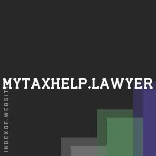 mytaxhelp.lawyer by Olena Zadorozhnyi site -  Indexof