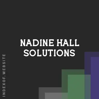 Nadine Hall Solutions | Indexof