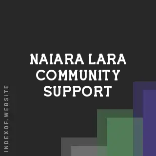 Naiara Lara Community Support | Indexof