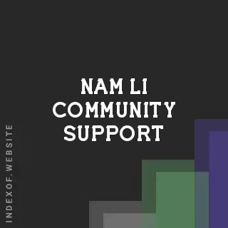 Nam Li Community Support | Indexof