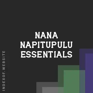 Nana Napitupulu Essentials | Indexof