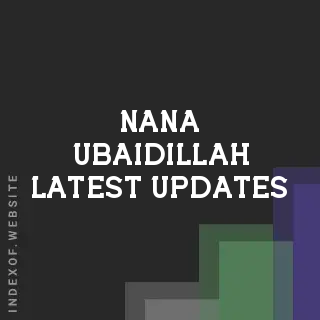 Nana Ubaidillah Latest Updates | Indexof