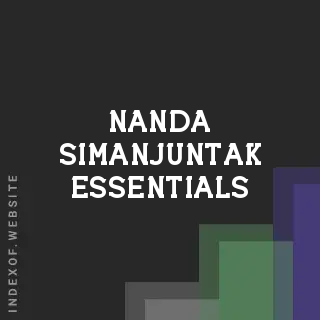 Nanda Simanjuntak Essentials | Indexof
