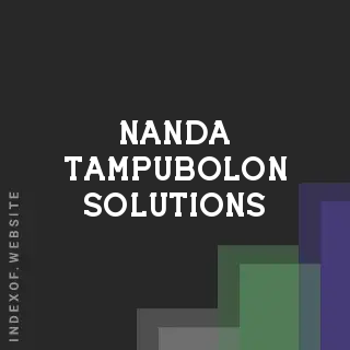 Nanda Tampubolon Solutions | Indexof