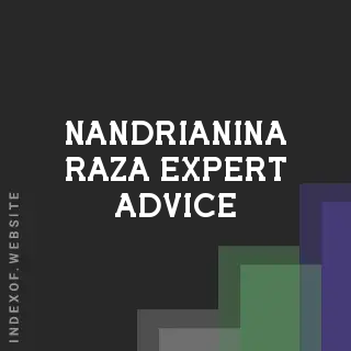 Nandrianina Raza Expert Advice | Indexof
