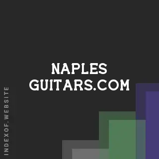 naples-guitars.com by Pernille Holm site -  Indexof