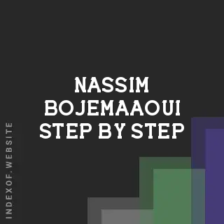 Nassim Bojemaaoui Step-by-Step | Indexof