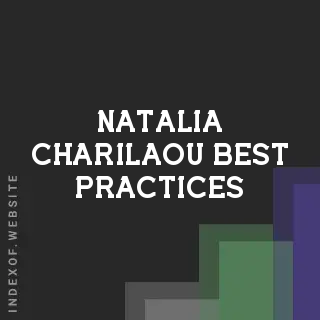 Natalia Charilaou Best Practices | Indexof