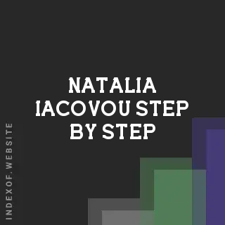Natalia Iacovou Step-by-Step | Indexof