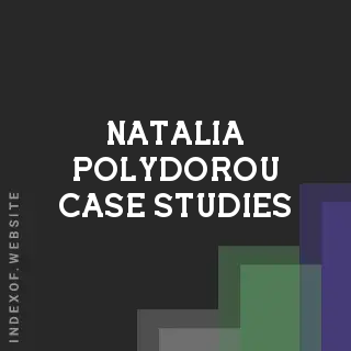 Natalia Polydorou Case Studies | Indexof