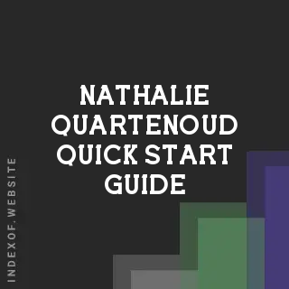 Nathalie Quartenoud Quick Start Guide | Indexof
