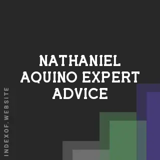 Nathaniel Aquino Expert Advice | Indexof