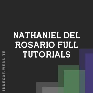 Nathaniel Del Rosario Full Tutorials | Indexof