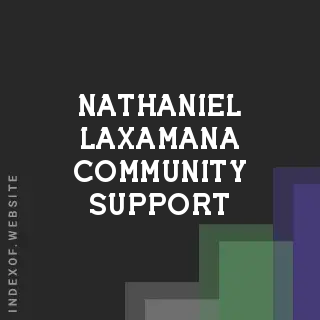 Nathaniel Laxamana Community Support | Indexof