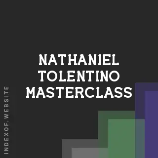 Nathaniel Tolentino Masterclass | Indexof