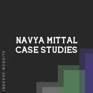 Navya Mittal Case Studies | Indexof