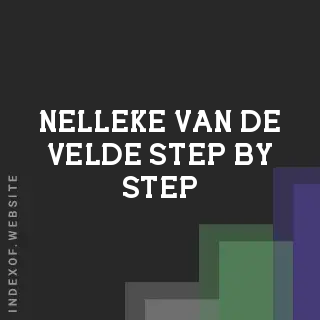 Nelleke van de Velde Step-by-Step | Indexof