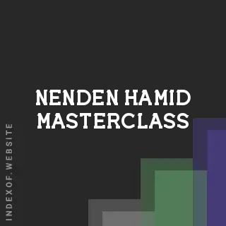 Nenden Hamid Masterclass | Indexof