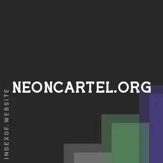 neoncartel.org by Angeliki Efstathiou site -  Indexof