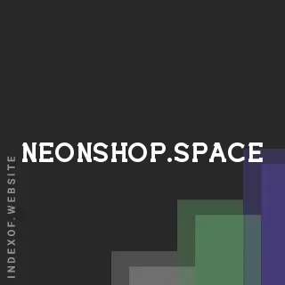 neonshop.space by Chun Law site -  Indexof
