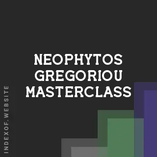 Neophytos Gregoriou Masterclass | Indexof