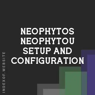Neophytos Neophytou Setup and Configuration | Indexof