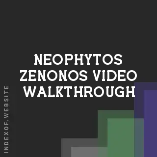 Neophytos Zenonos Video Walkthrough | Indexof