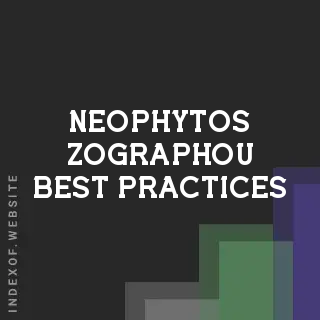 Neophytos Zographou Best Practices | Indexof