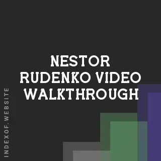 Nestor Rudenko Video Walkthrough | Indexof