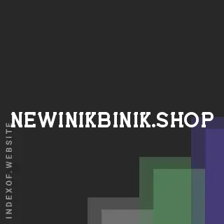 newinikbinik.shop by Lena Viklund site -  Indexof