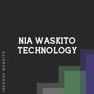 Nia Waskito Technology | Indexof
