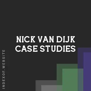 Nick van Dijk Case Studies | Indexof